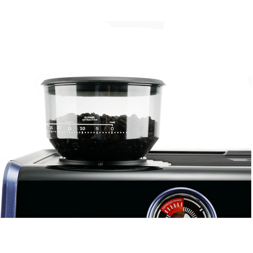 All in One Home Barista Semi-Auto Espresso Machine Black